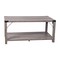 Flash Furniture Gray Wash Coffee Table with Black Metal Accents ZG-037-GY-GG - alternate 7